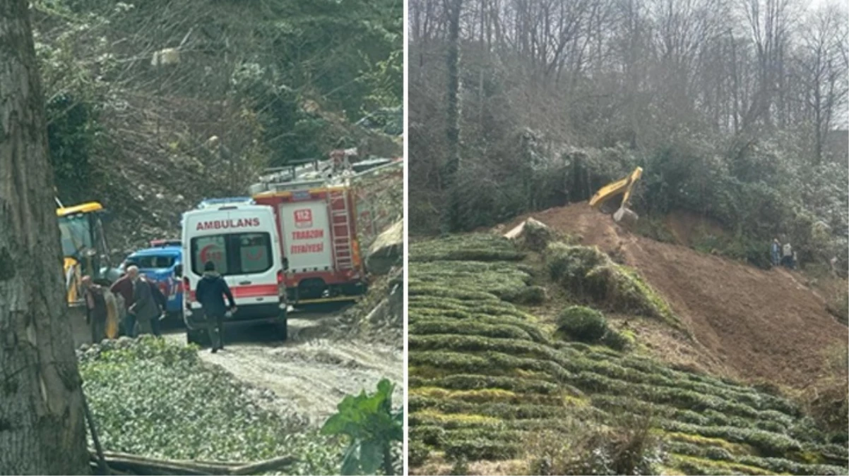 Trabzon\'da isale hattı çalışması sırasında meydana gelen göçükte 3 işçi hayatını kaybetti