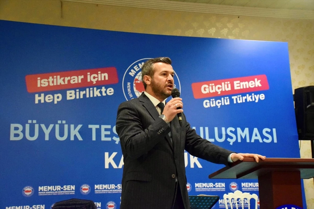 AK Parti Karabük Belediye Başkan Adayı Özkan Çetinkaya, Memur-Sen Karabük Şubesi Üyeleriyle İftar Programında Buluştu