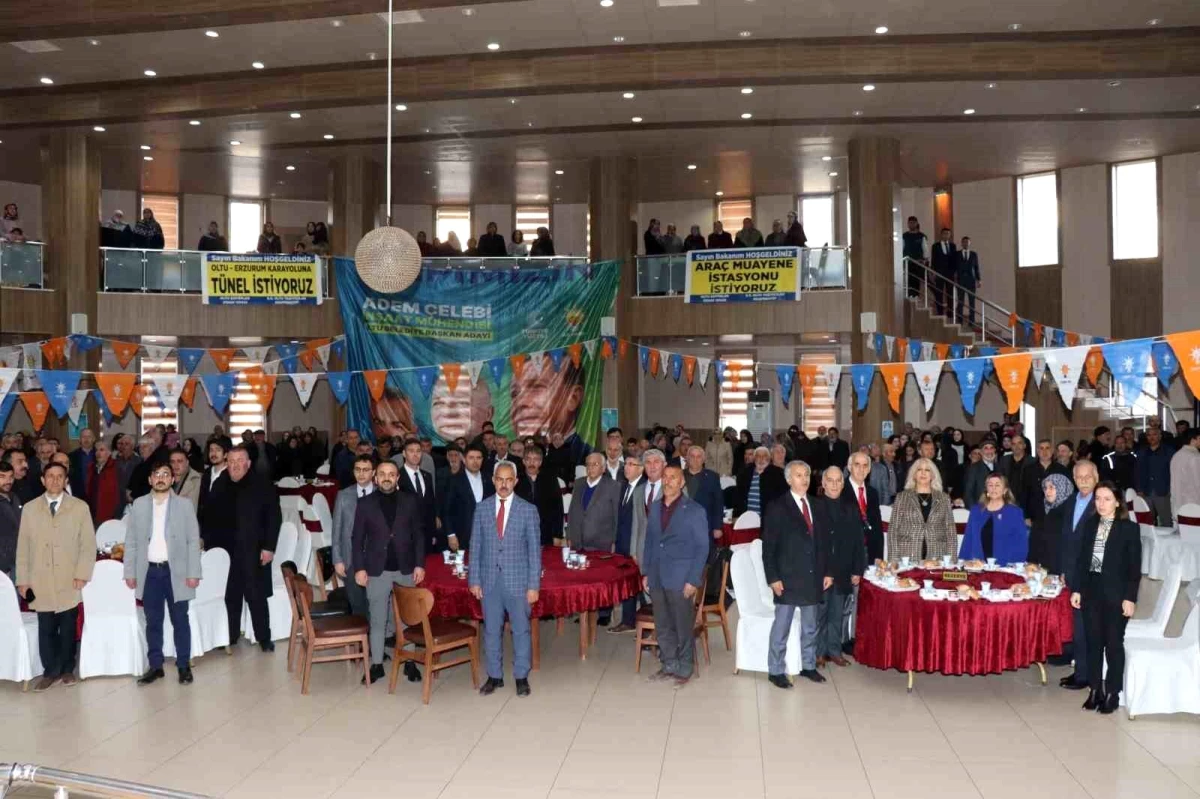 AK Parti Oltu İlçe Başkanlığı Proje Tanıtımı ve İftar Programı Düzenlendi