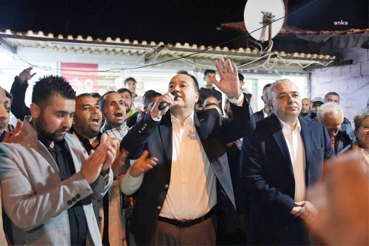 Akhisar Belediye Başkanı Besim Dutlulu, Hacıishak ve İnönü Mahalleleri\'nde vatandaşlarla buluştu