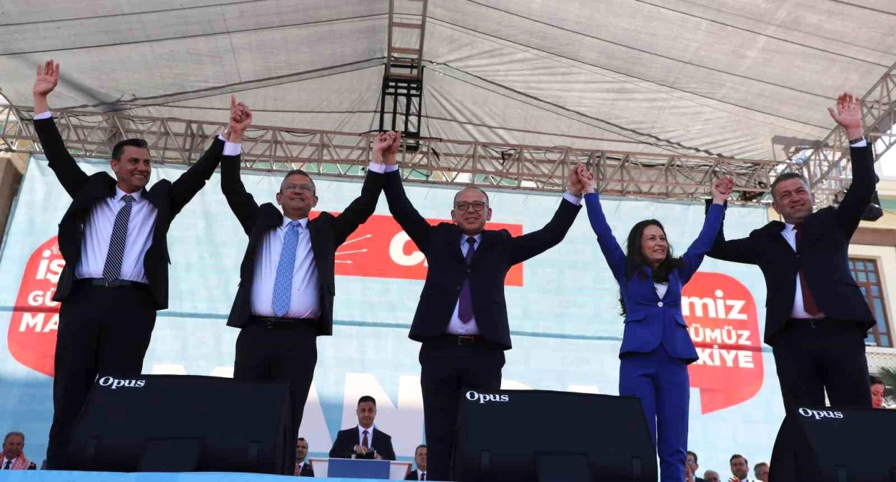 CHP Genel Başkanı Özgür Özel Turgutlu\'da Halk Buluşması Yapacak