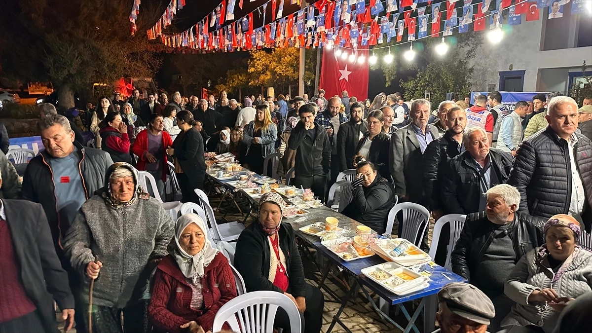 Cumhur İttifakı Bodrum Belediye Başkan Adayı Mehmet Tosun, Seçim Çalışmalarını Sürdürüyor