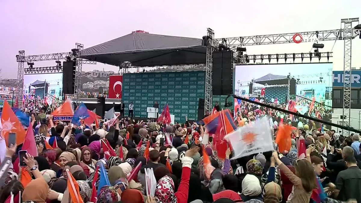 Cumhurbaşkanı Erdoğan finali Kocaeli\'de yaptı