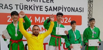 Diyarbakır Büyükşehir Belediyesi Sporcuları Ümitler Kuraş Türkiye Şampiyonasında Başarı Elde Etti