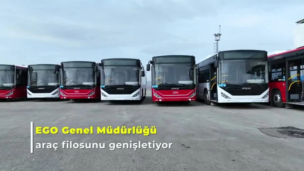 Ankara Büyükşehir Belediyesi EGO Genel Müdürlüğü Filosuna 16 Yeni Otobüs Ekledi