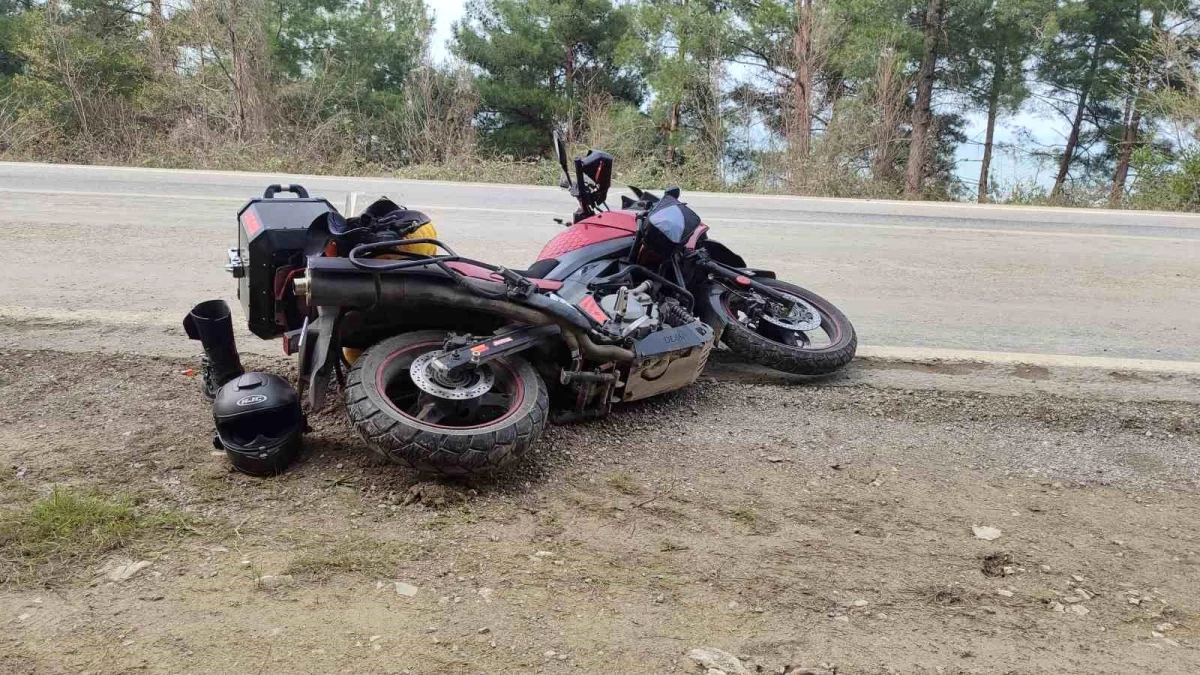 Kastamonu\'da motosiklet kazası: Rusya uyruklu şahıs ağır yaralandı