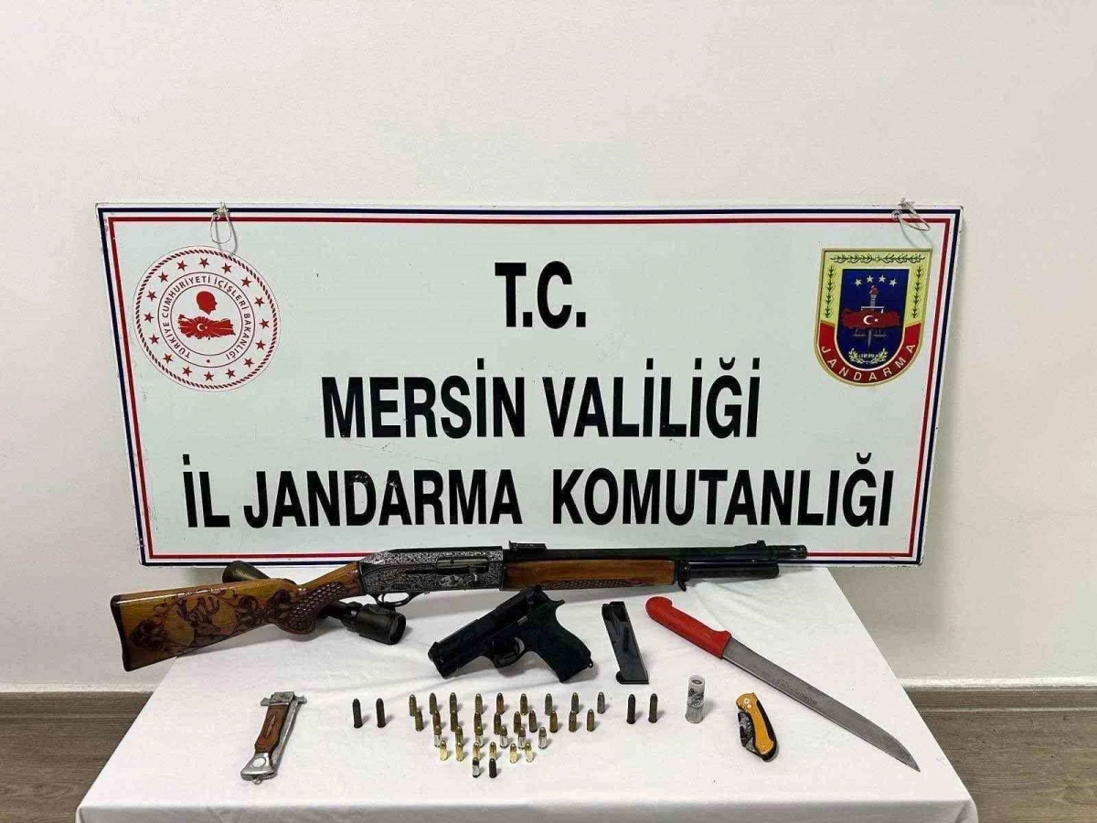 Mersin\'de Silah Kaçakçılığı Operasyonu: 4 Tutuklama