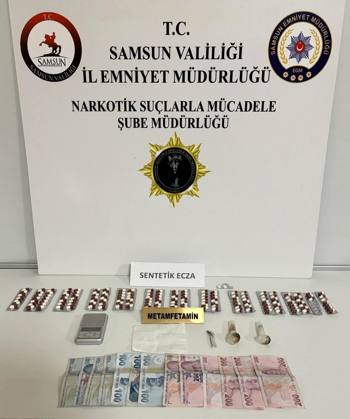 Samsun\'da uyuşturucu ticaretinden gözaltına alınan 1 kişi tutuklandı