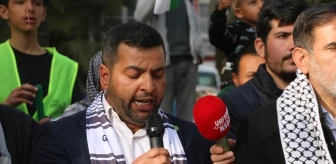Şanlıurfa'da Büyük Filistin Yürüyüşü düzenlendi