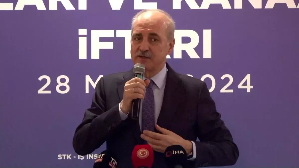 TBMM Başkanı Numan Kurtulmuş, Sultanbeyli\'de STK\'larla iftarda buluştu