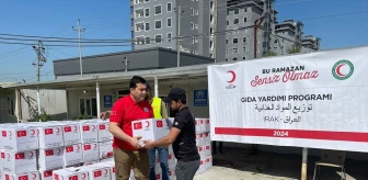 Türk Kızılayı, Irak'ta yerinden edilmiş ailelere yardım sağlıyor