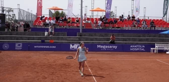 Milli tenisçi Zeynep Sönmez, Megasaray Hotels Açık'ta çeyrek finale yükseldi