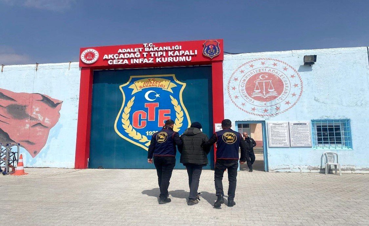 Malatya\'da 11 yıl 3 ay hapis cezası bulunan şahıs yakalandı