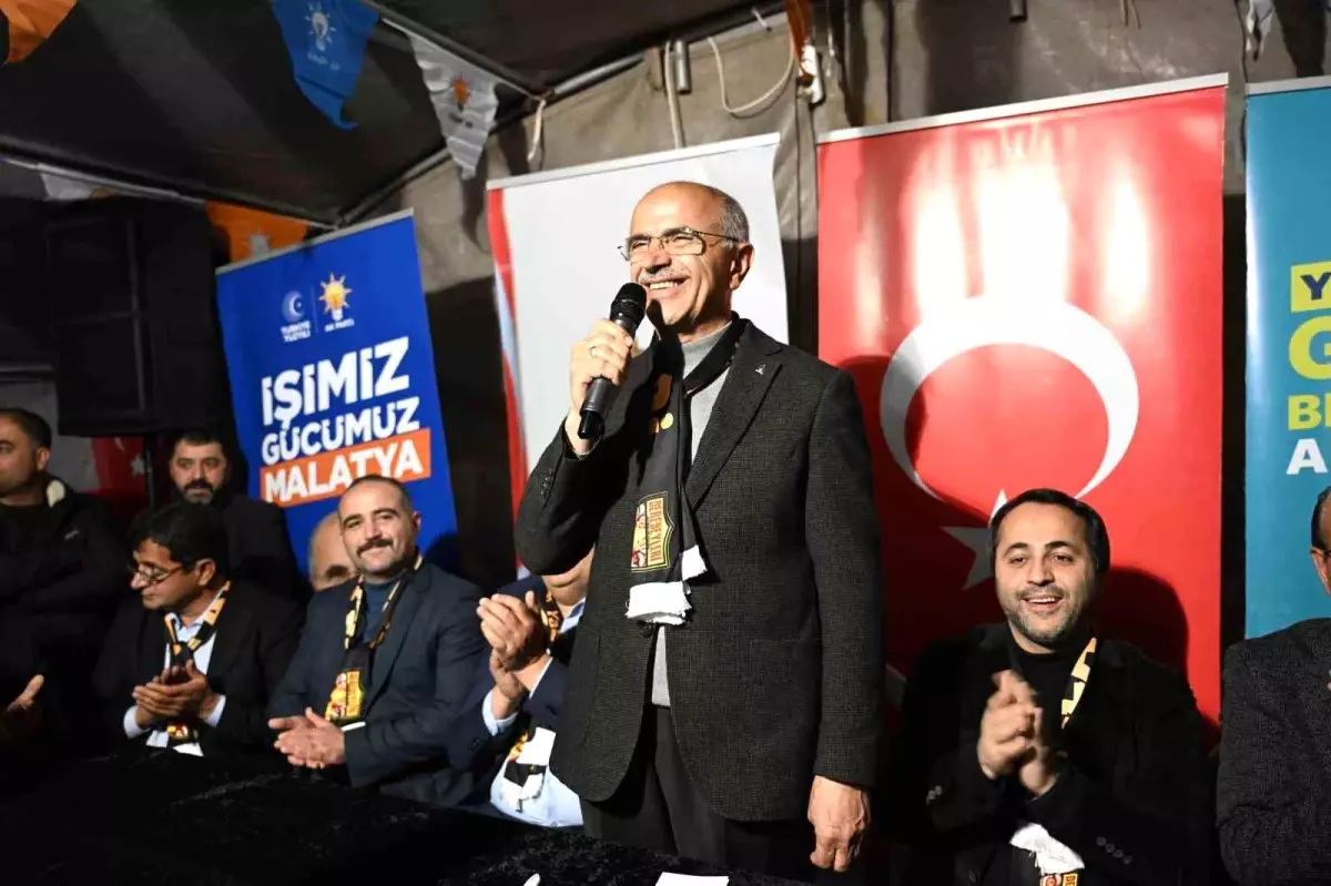 AK Parti Malatya Büyükşehir Adayı Sami Er, Seçim Çalışmalarını Yoğunlaştırdı