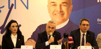 Cumhur İttifakı Aydın Büyükşehir ve 17 ilçe belediye başkanları basın toplantısı düzenledi