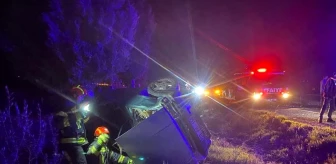Denizli'de İki Araç Çarpıştı: İki Sürücü Yaralandı