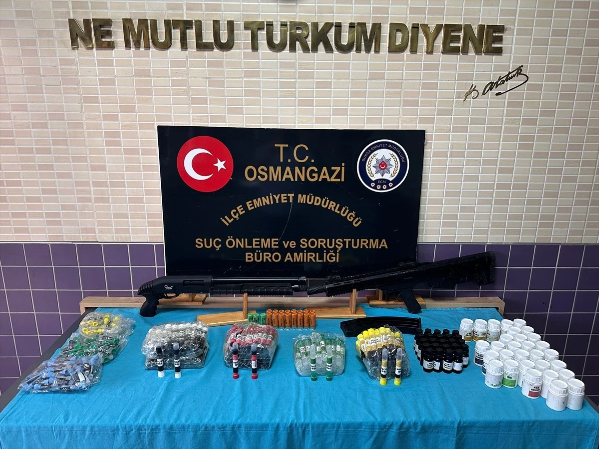 Bursa\'da Sahte Alkol Operasyonunda 2 Şüpheli Gözaltına Alındı