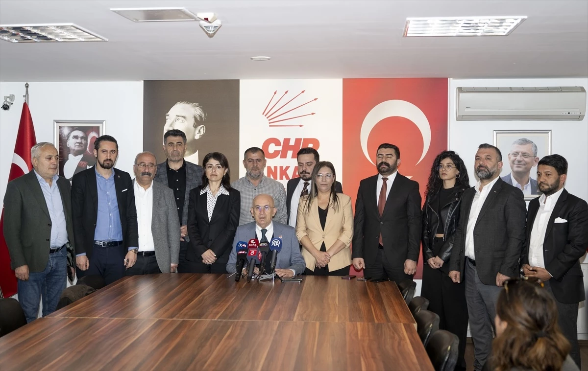 CHP Ankara İl Başkanlığı Mahalli İdareler Seçimleri için Toplantı Düzenledi