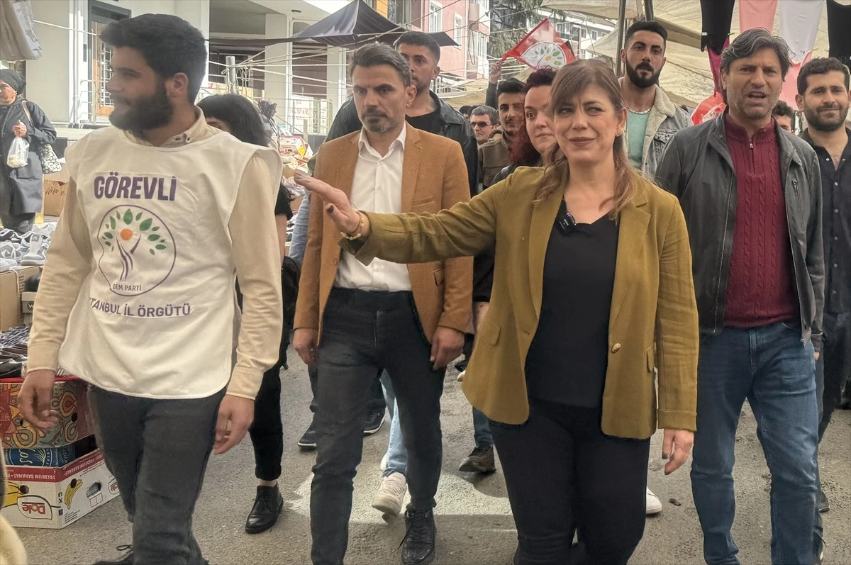 DEM Parti İstanbul Büyükşehir Belediye Başkan adayı Meral Danış Beştaş: Oyumuz hiç kimseye değil
