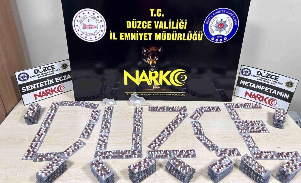Düzce\'ye uyuşturucu getirirken yakalanan 3 şahıs tutuklandı