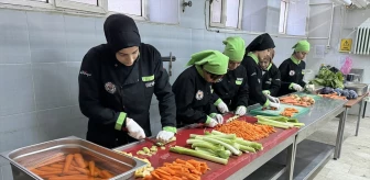 Elazığ'da Kız Meslek Lisesi Öğrencileri Beslenme Desteği Projesiyle Anaokulu Öğrencilerine Hizmet Veriyor