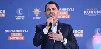 AK Parti İstanbul Büyükşehir Belediye Başkan adayı Murat Kurum, Sultanbeyli'deki mitingde gafa imza attı