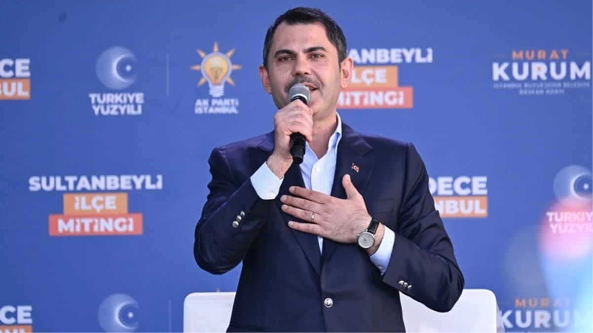 İBB Başkan adayı Murat Kurum: Sultanbeyli\'de fetret dönemini bitirecek miyiz?