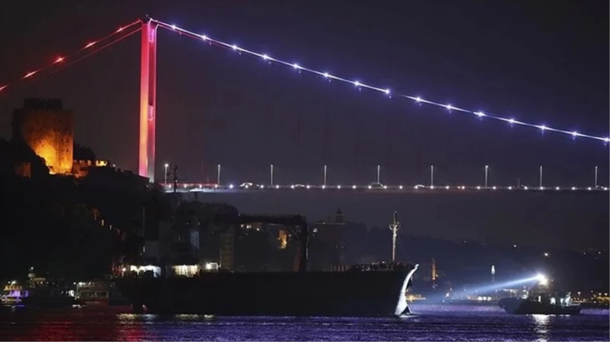 İstanbul Boğazı\'nda gemi arızası