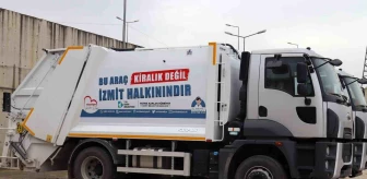 İzmit Belediyesi Filosuna 4 Yeni Çöp Kamyonu Ekledi