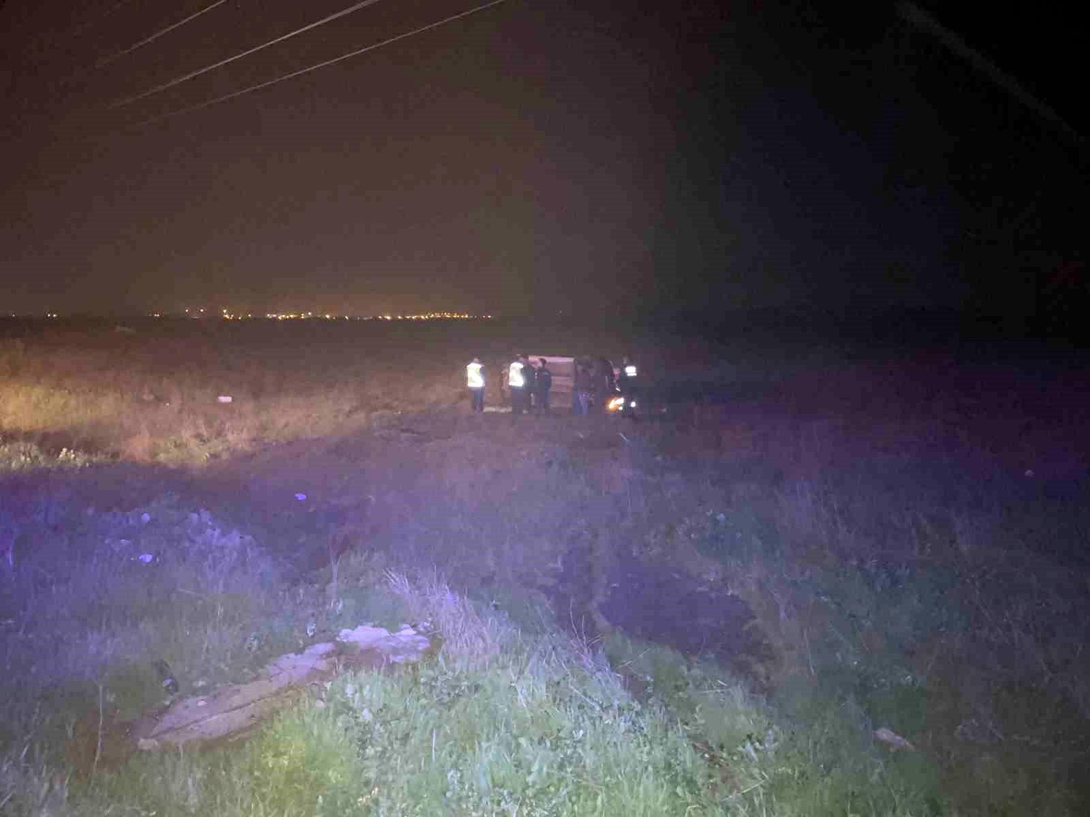 Tekirdağ Muratlı\'da Kontrolden Çıkan Araç Tarlaya Uçtu: 1 Yaralı