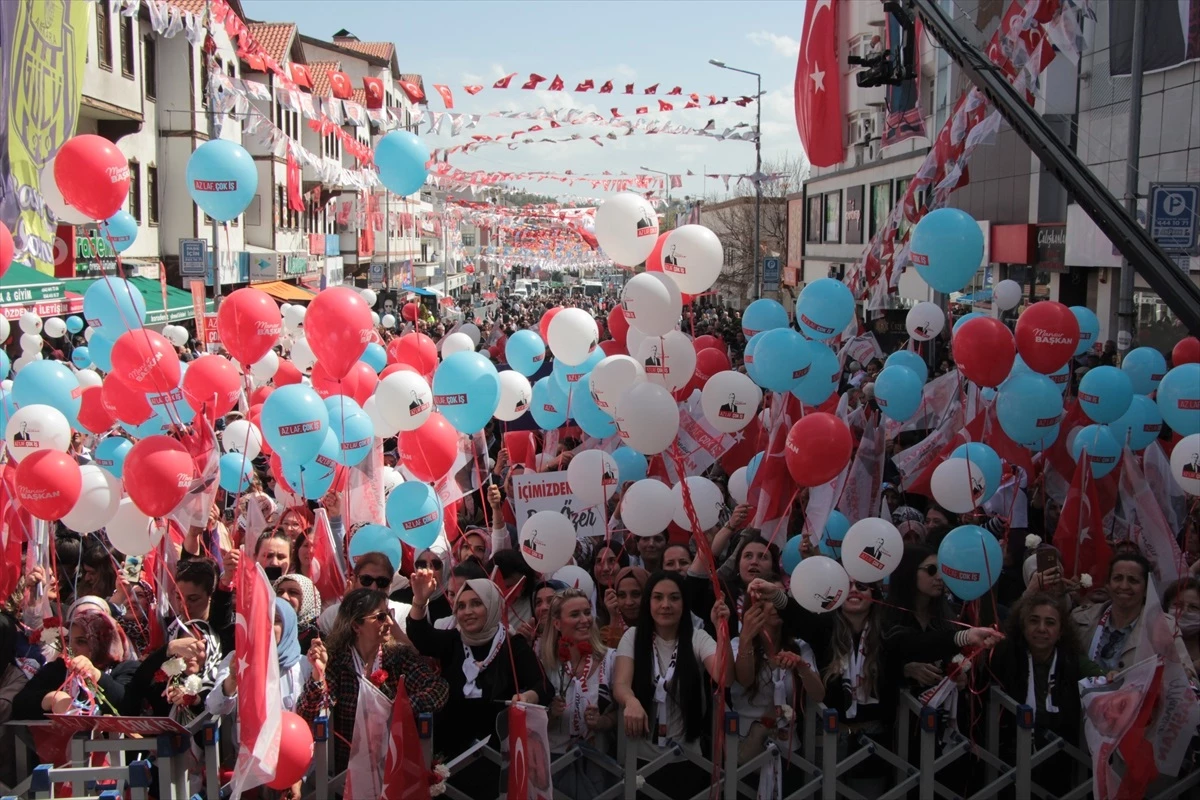 Mansur Yavaş, Beypazarı\'nda seçim çalışmalarına devam etti