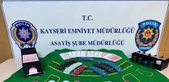 Kayseri'de Kumar Oynatan İş Yerlerine Operasyon