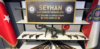 Adana'da Bar Operasyonunda 25 Ruhsatsız Silah Ele Geçirildi