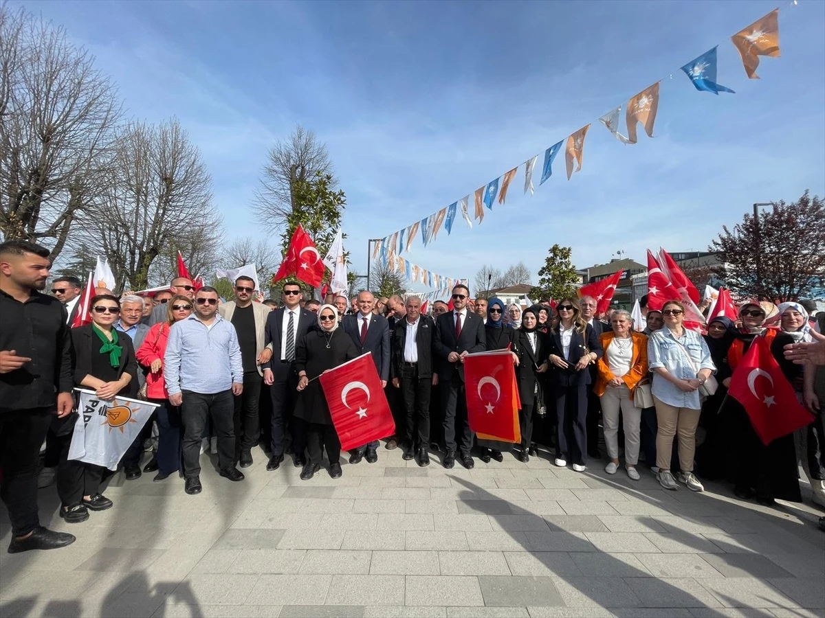 AK Parti Düzce İl Başkanlığı Yürüyüş Gerçekleştirdi