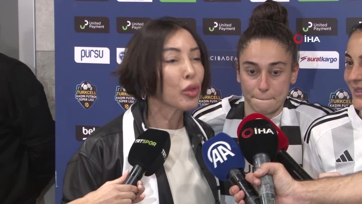 Beşiktaş Kadın Futbol Takımı Fenerbahçe\'yi mağlup etti