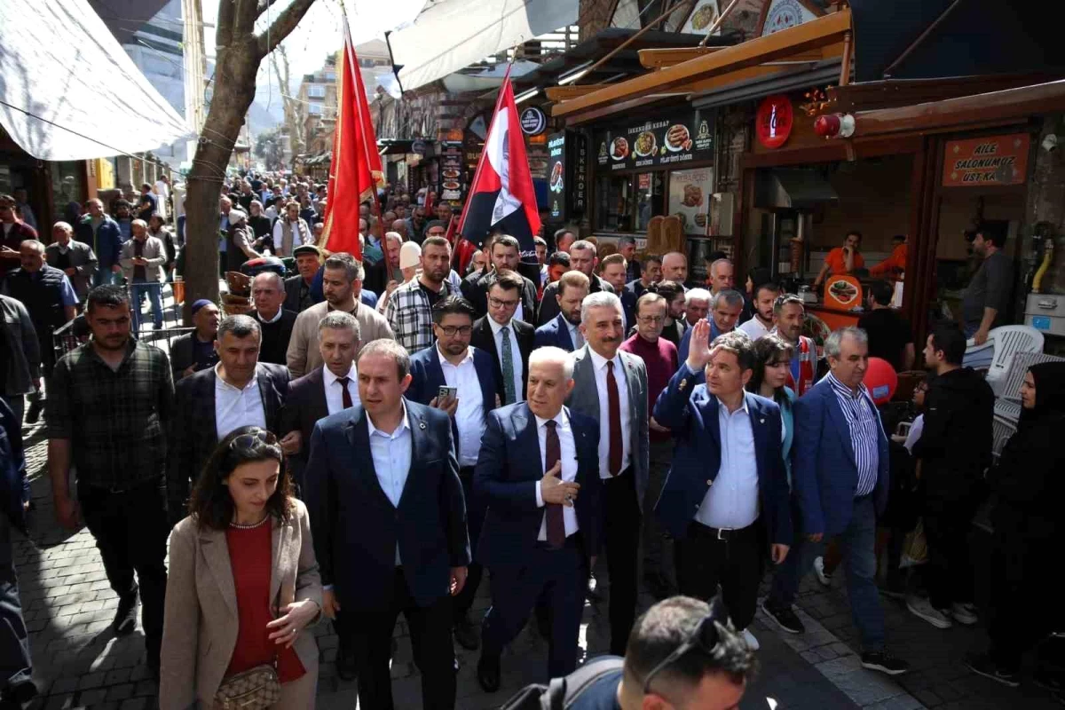 Bursa Büyükşehir Belediye Başkan Adayı Mustafa Bozbey Halk Buluşmasında Yoğun İlgi Gördü