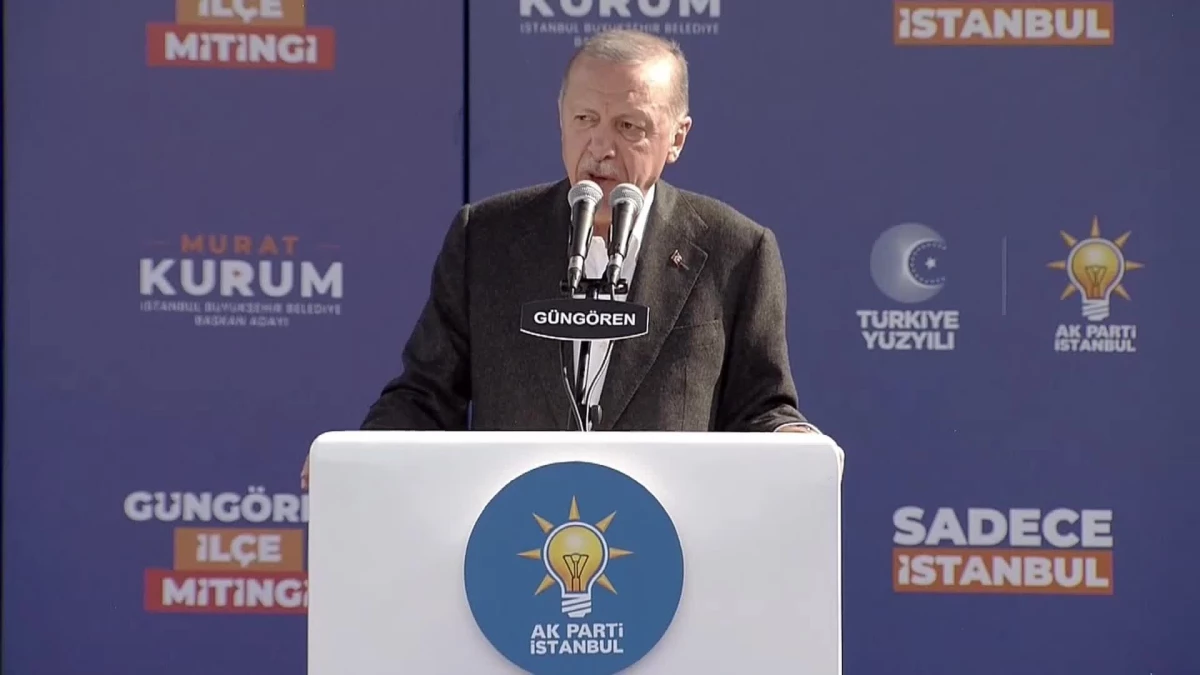 Erdoğan: Milletimizin iradesine saygılıyız ama şehirlerimizin daha fazla çalınmasına rıza göstermeyiz