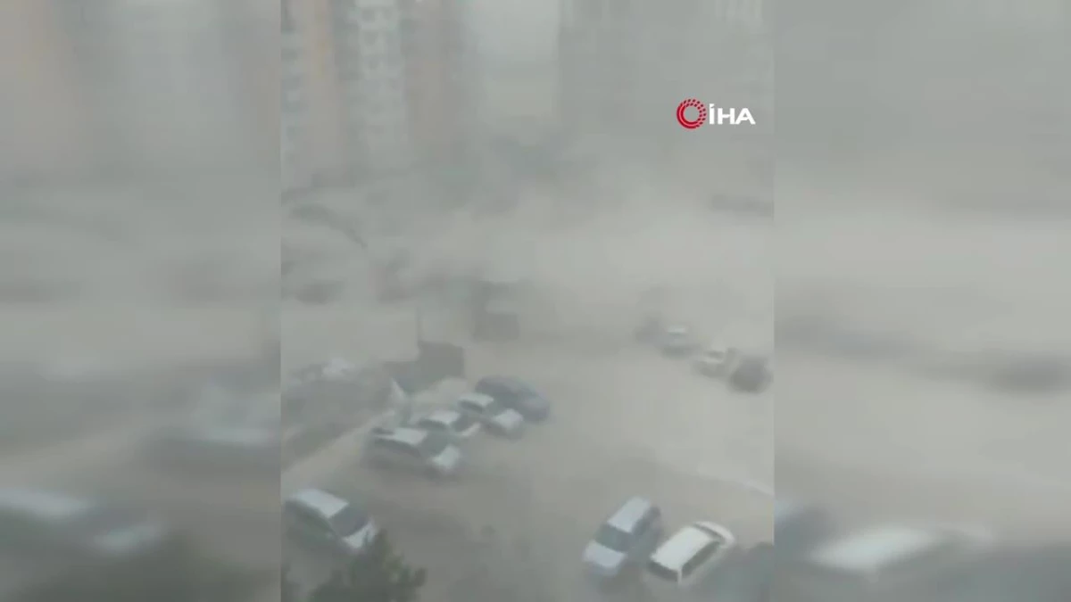 Kırgızistan\'da şiddetli rüzgar: 24 yaralı Bişkek\'te acil durum ilan edildi