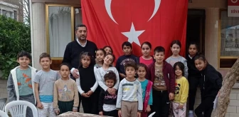 Aydın Sultanhisar'da Vatandaşlar ve Esnaflar Tarafından Çocuk İftarı Düzenlendi