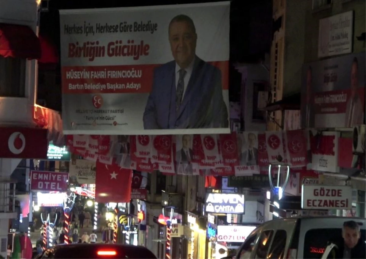 Bartın\'da Seçim Propagandaları Kaldırıldı