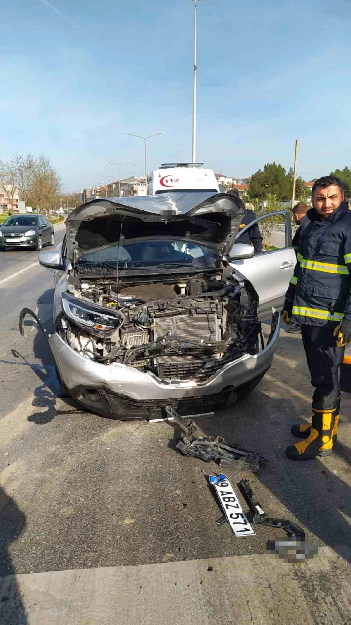 Lüleburgaz\'da Alkollü Sürücü Kazaya Neden Oldu