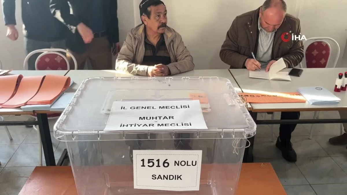 Bolu\'da seçmenler oy kullanmaya başladı