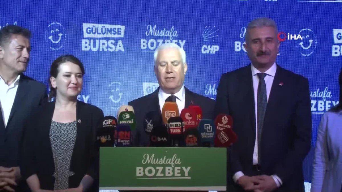 Bozbey: Açılan yüzde 28 sandıkta 15 puan öndeyiz