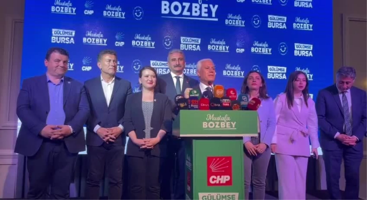 CHP Bursa Büyükşehir Belediye Başkan Adayı Mustafa Bozbey: Bursa Gülümseyecek