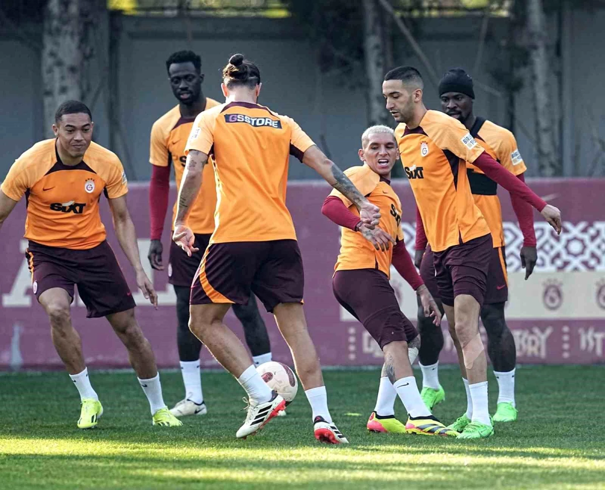 Galatasaray, Hatayspor maçı hazırlıklarını sürdürdü