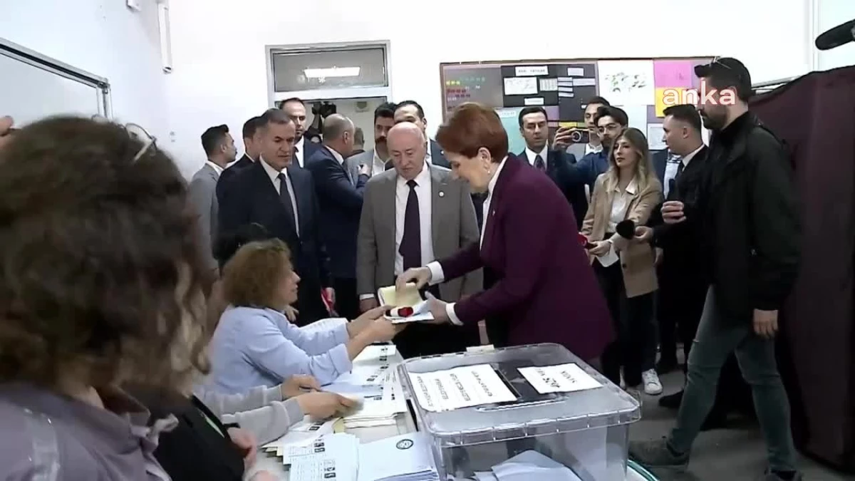 Meral Akşener, Ankara\'da oy kullandı ve seçimin ilginç geçeceğini söyledi