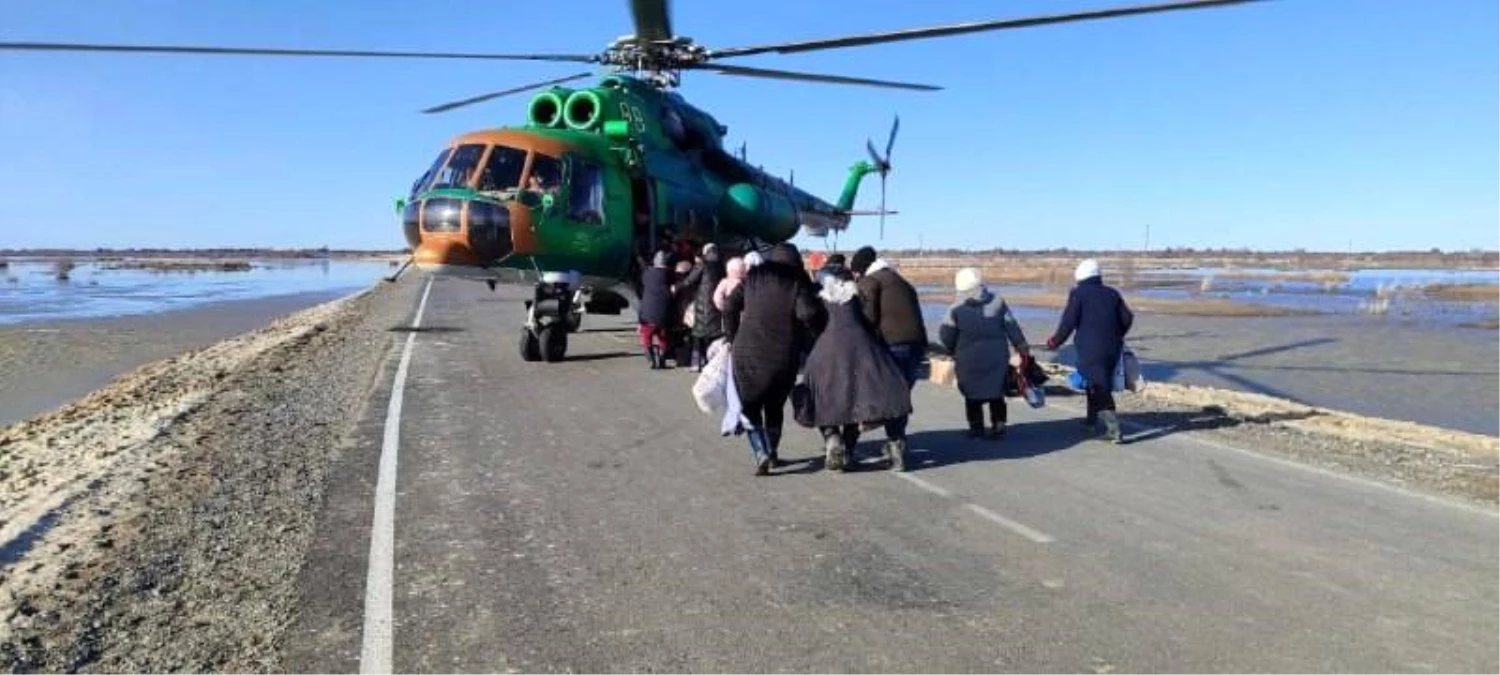 Kazakistan\'da Sel Felaketi: Binlerce Kişi Tahliye Edildi