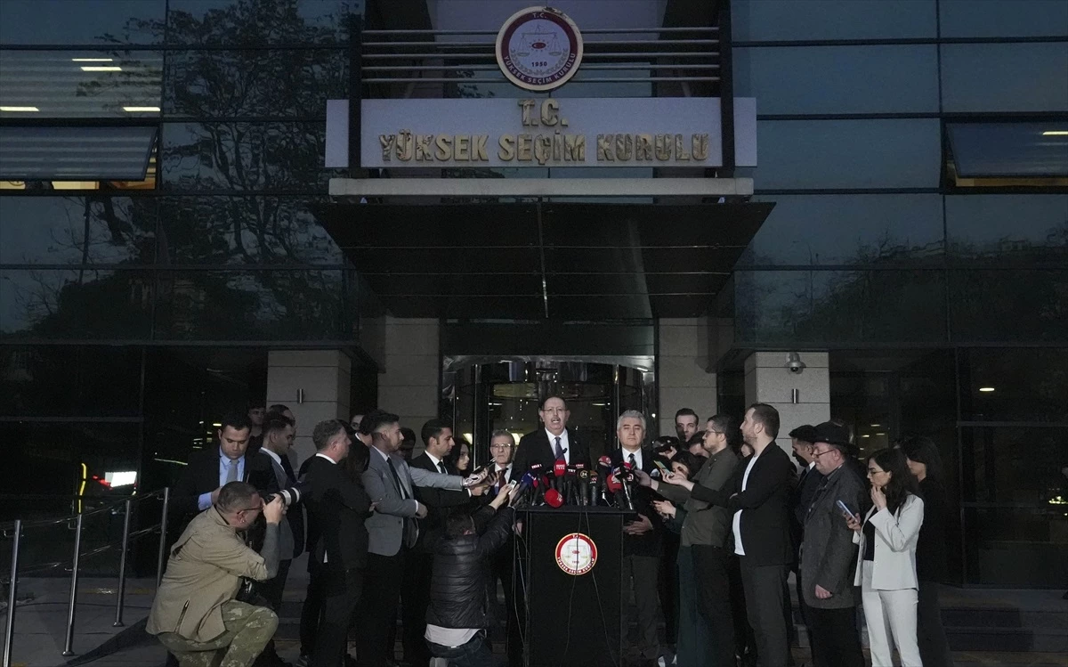 YSK Başkanı Ahmet Yener: Mahalli İdareler Genel Seçimleri\'nde yayın yasağı kalktı