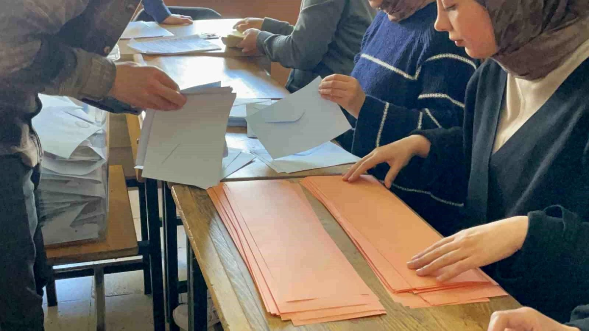 Bitlis\'in Tatvan ilçesinde oy kullanma işlemi sona erdi
