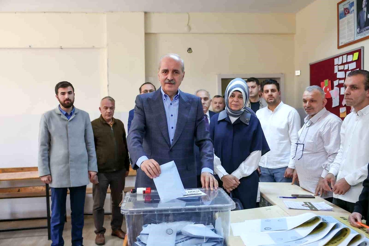 TBMM Başkanı Numan Kurtulmuş Oyunu Kullandı